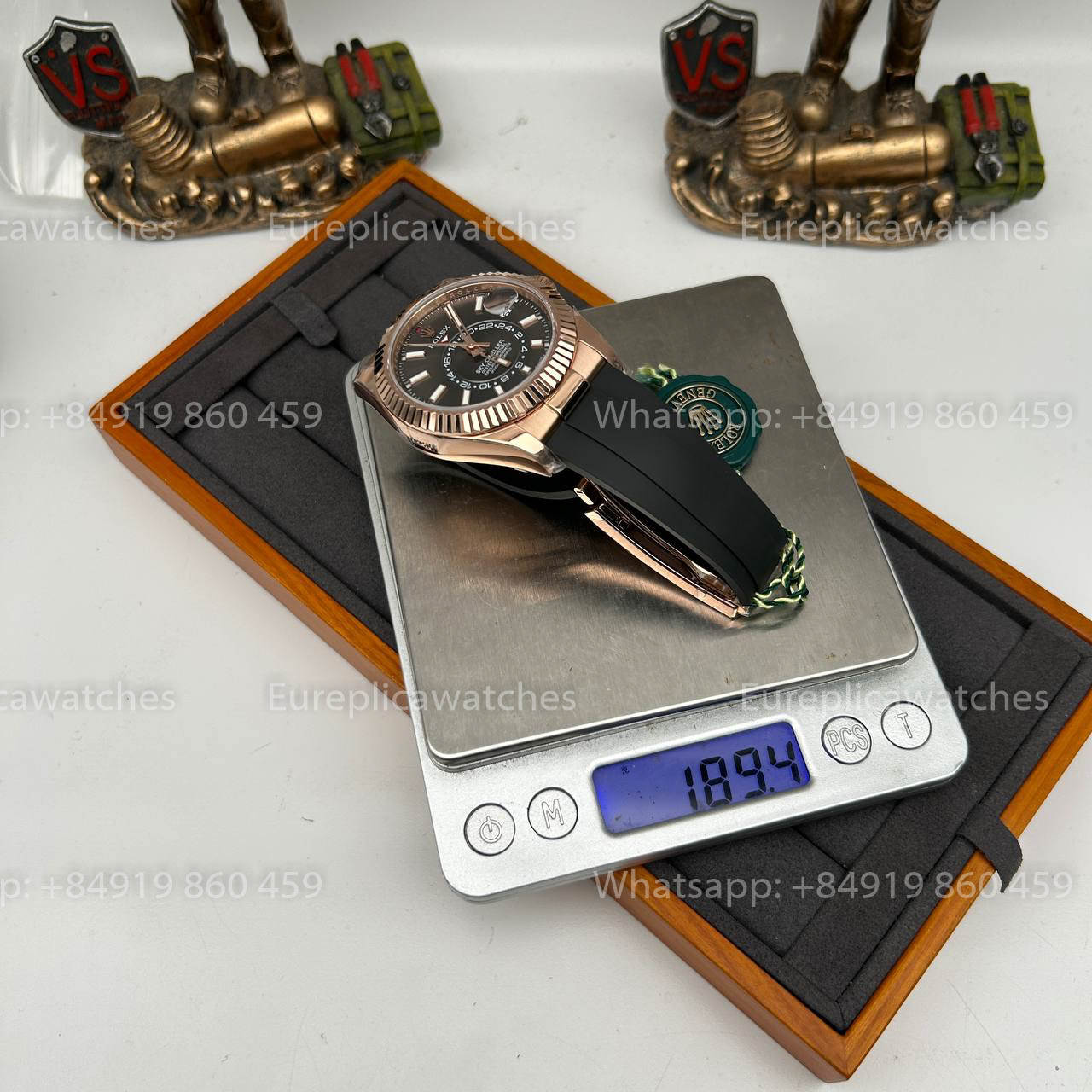 Rolex Oyster Perpetual Sky-Dweller M336239 Cadran Gris Or Rose 1:1 Meilleur Clone ZF Factory 190 grammes