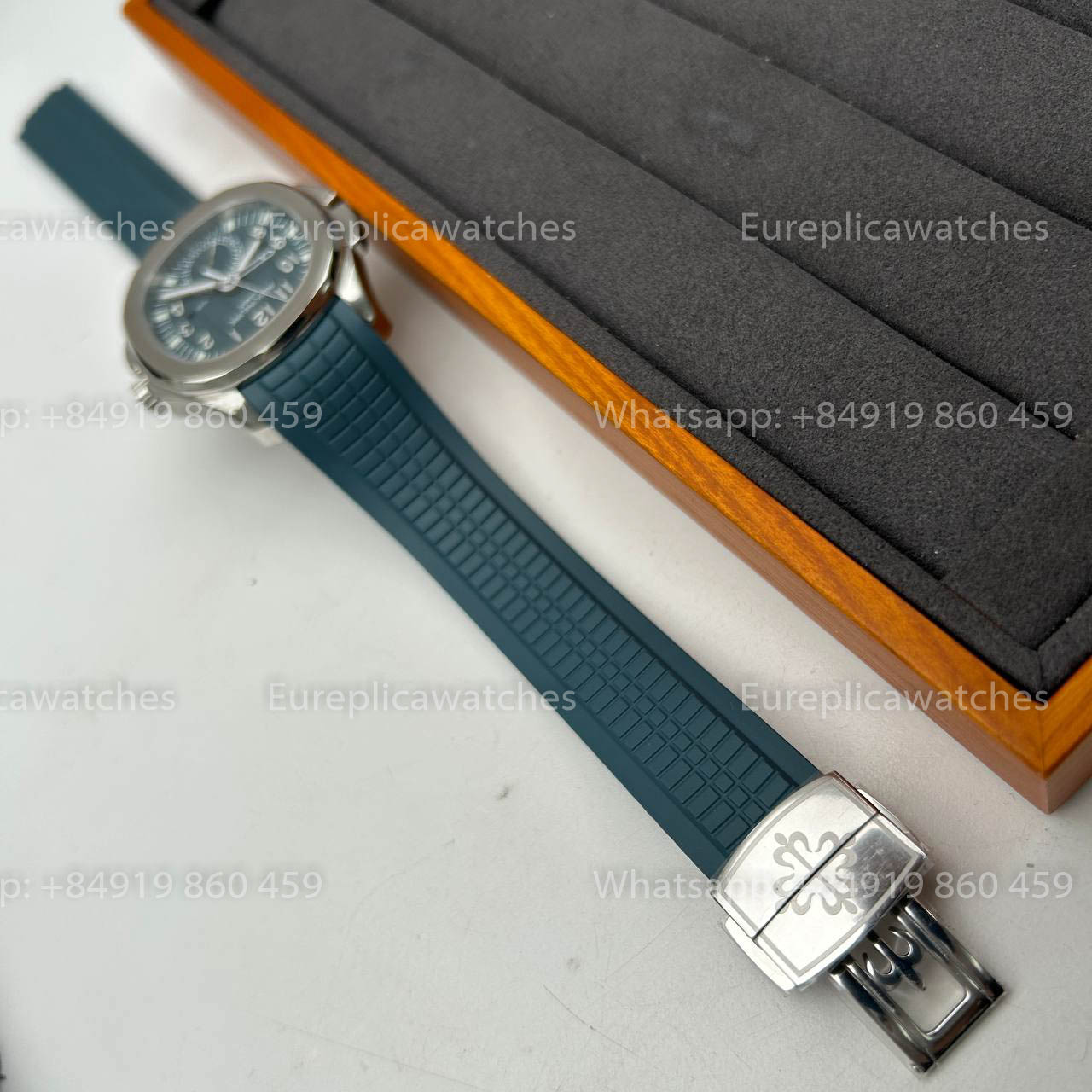 Patek Philippe Aquanaut 5164G-001 Dual Time Version 1:1 Beste Version PPF Factory