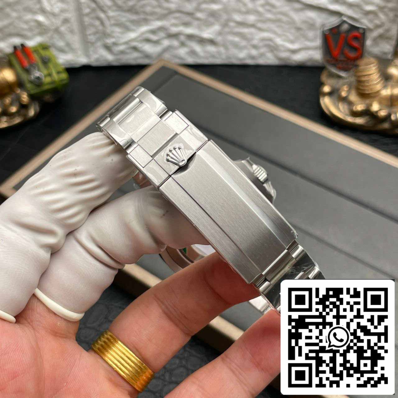 Rolex Submariner 116610LV-97200 40 mm 3135 Uhrwerk, Clean Factory V4, grünes Zifferblatt