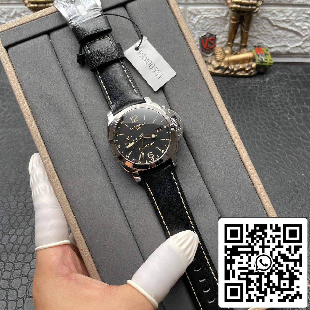 Panerai LUMINOR 1950 PAM00531 1:1 Best Edition VS Factory Black Dial