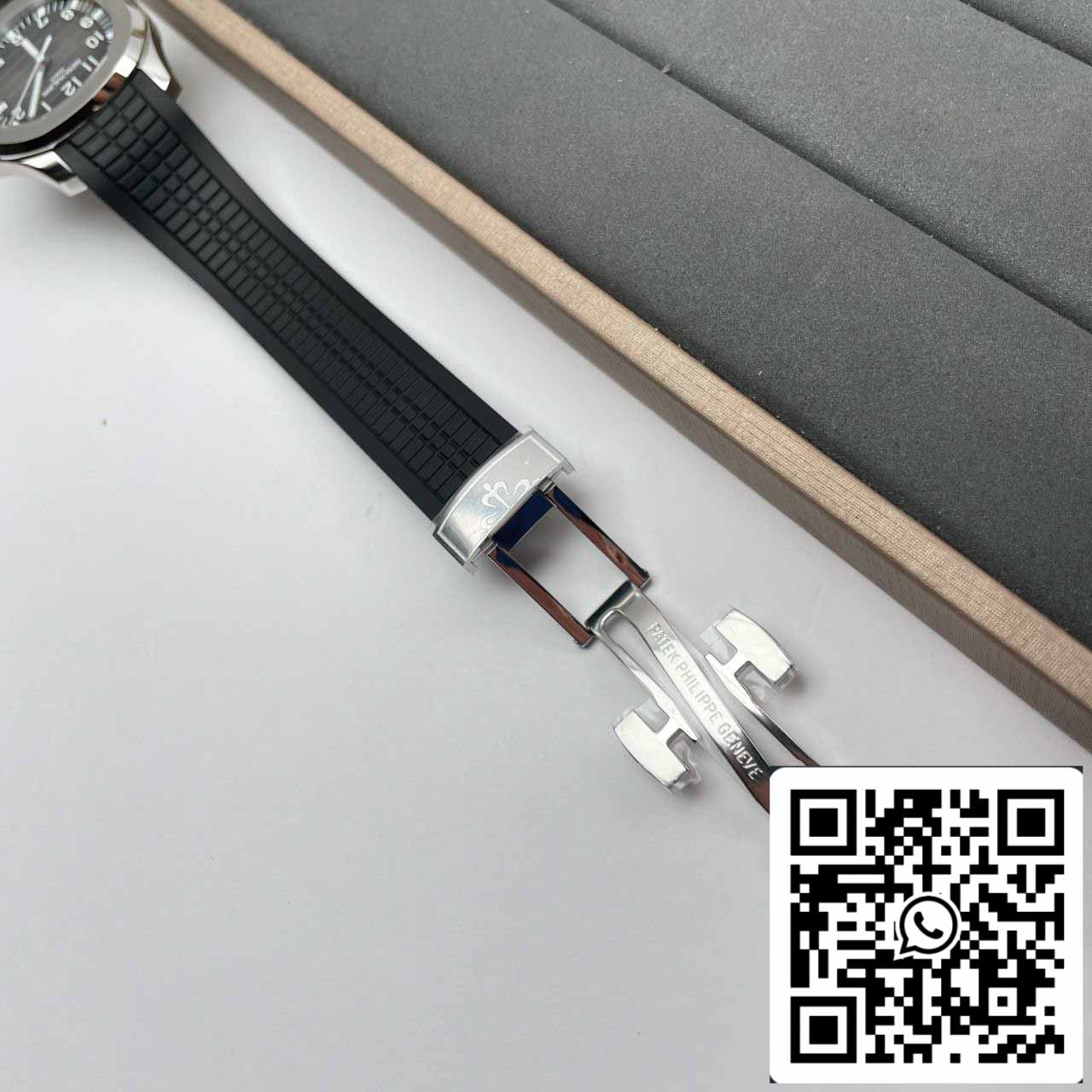 Patek Philippe Aquanaut 5167A-001 1:1 Meilleure édition 3K Factory V2 Version Acier inoxydable