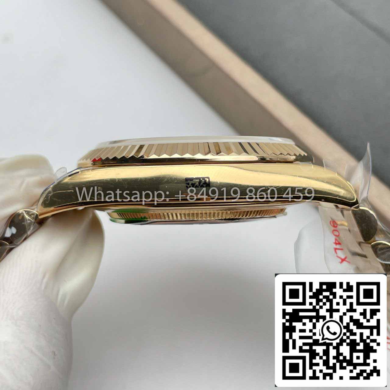 Rolex Day Date 40 Gold 228238-0007 1:1 Best Edition QF Fabrik Gegengewichtsversion