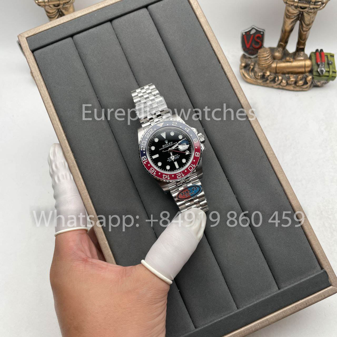 Rolex GMT Master II M126710BLRO Jubilee Strap 1:1 Best Edition Clean Factory neueste Version 2024