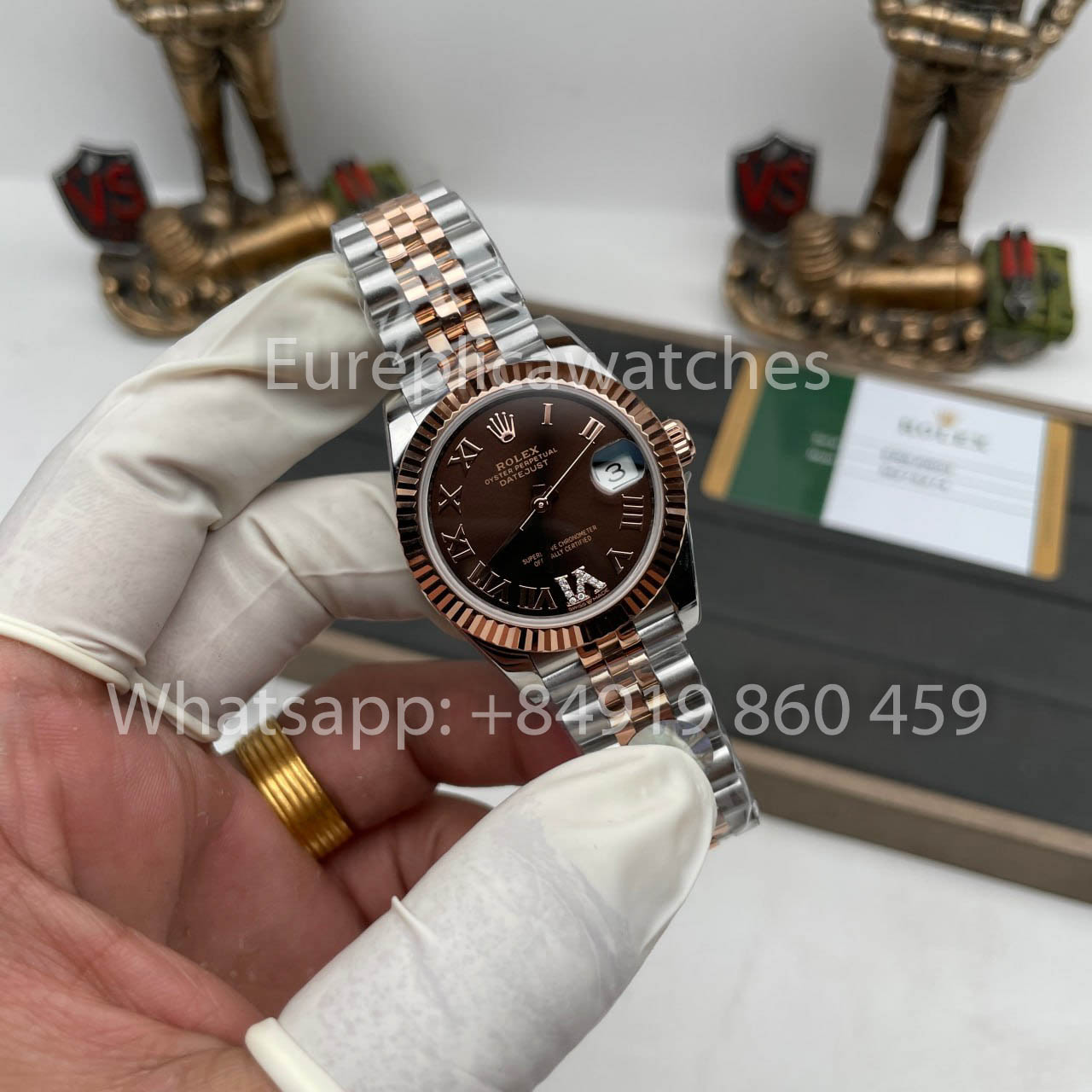 Rolex Datejust M278271-0004 31MM 1:1 Best Edition A+ Factory Brown Dial