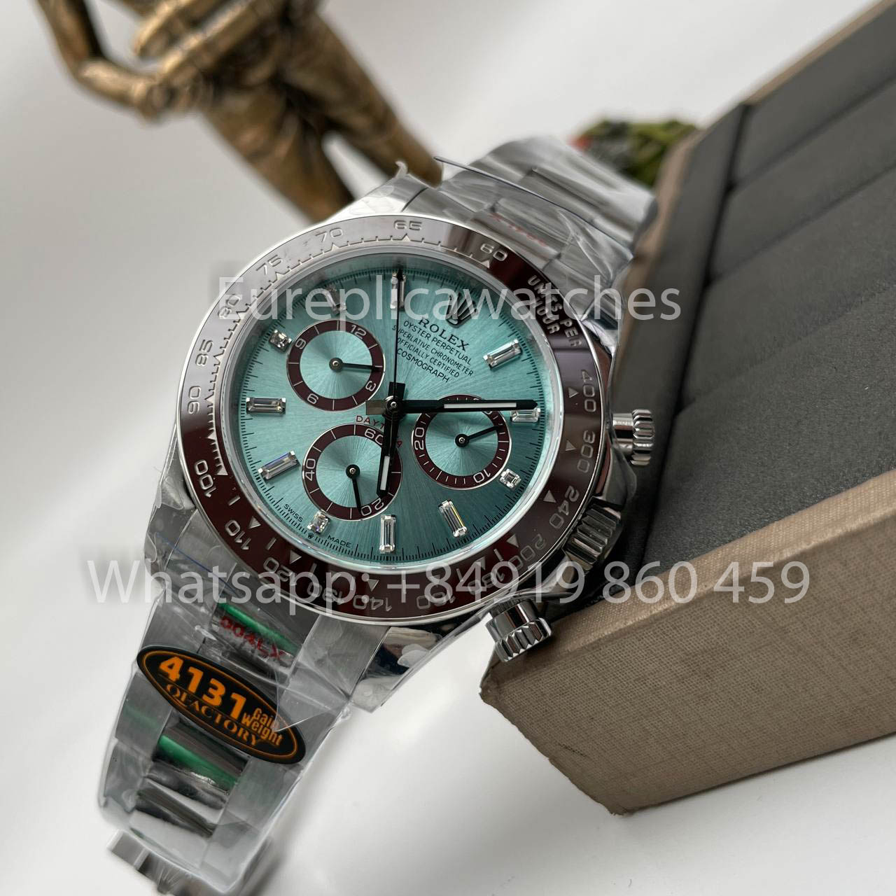 Rolex Cosmograph Daytona m126506-0002 Ice Blue 1:1 Meilleure édition Mouvement QF Factory 4131