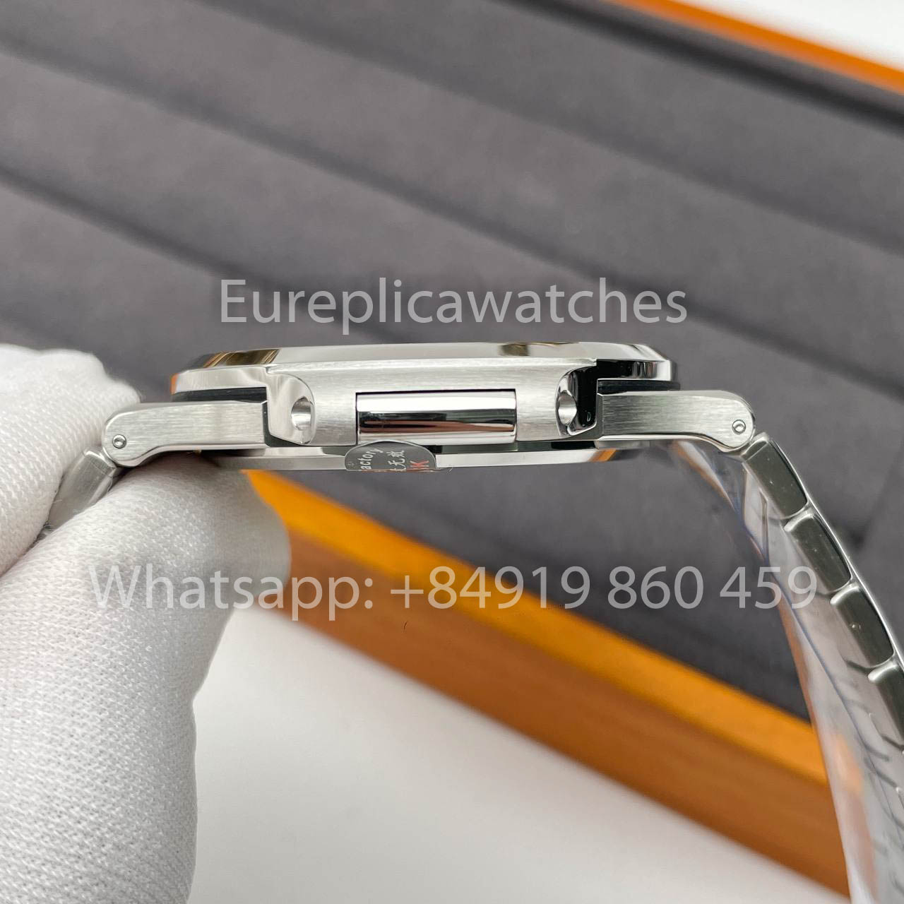 Patek Philippe Nautilus 5711/1A-014 Grünes Zifferblatt 1:1 Bester Klon 3K Fabrik Neueste Version SS