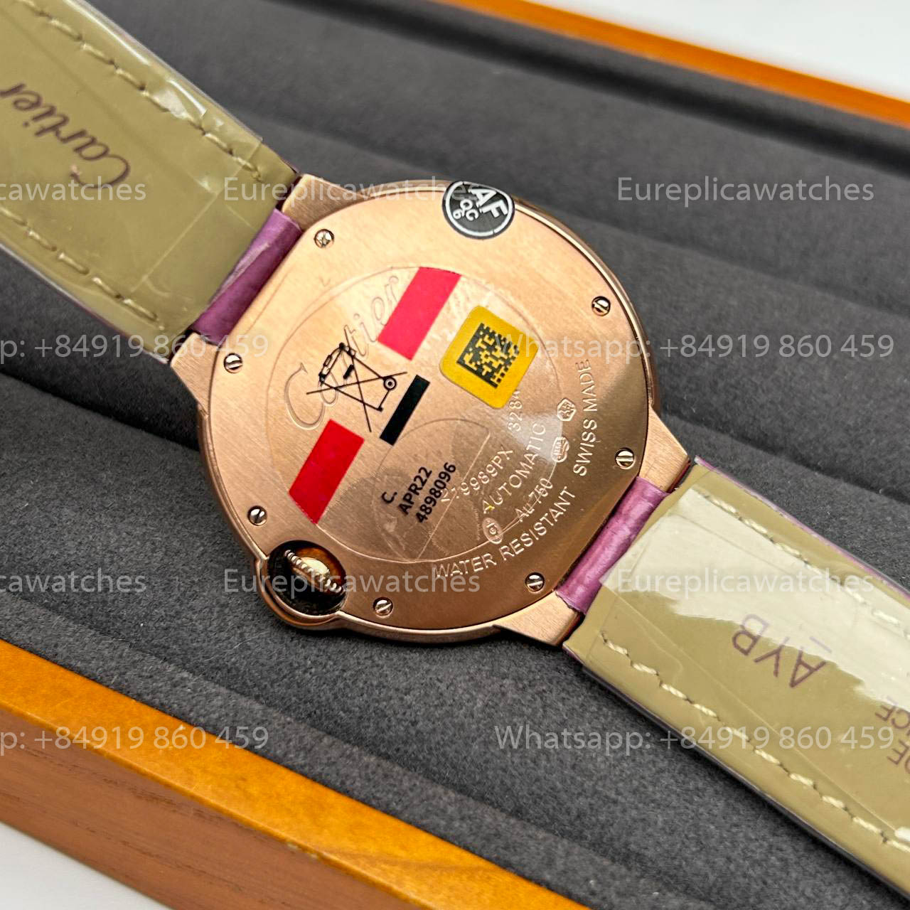 Ballon Bleu De Cartier WE902066 1:1 Best Edition V6 Factory V4 Rose Gold