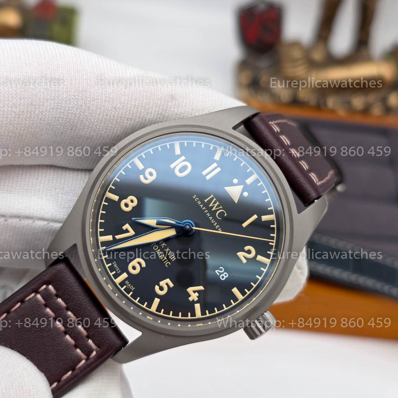 IWC Pilot Mark XVIII Heritage IW327006 MKS Factory 1:1 Best Version Swiss ETA9015