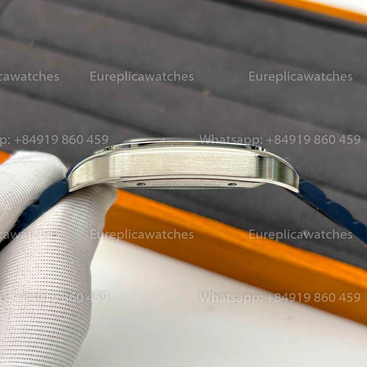 Cartier santos Skeleton 40mm  W2020018  THB Factory 1:1 Best Edition White bezel