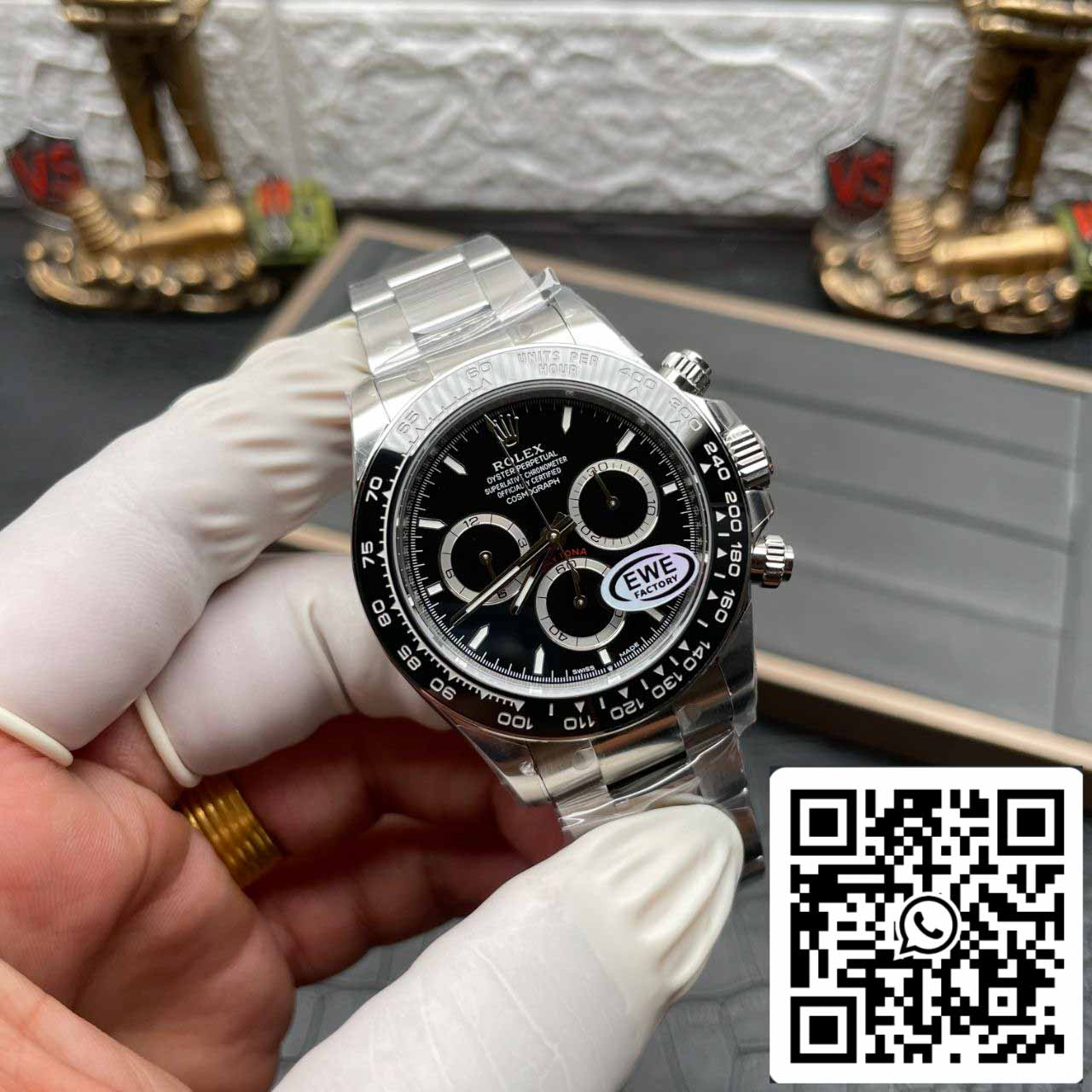 Rolex Cosmograph Daytona m126500ln-0002 1:1 Beste Edition EWE Factory 4131 Uhrwerk