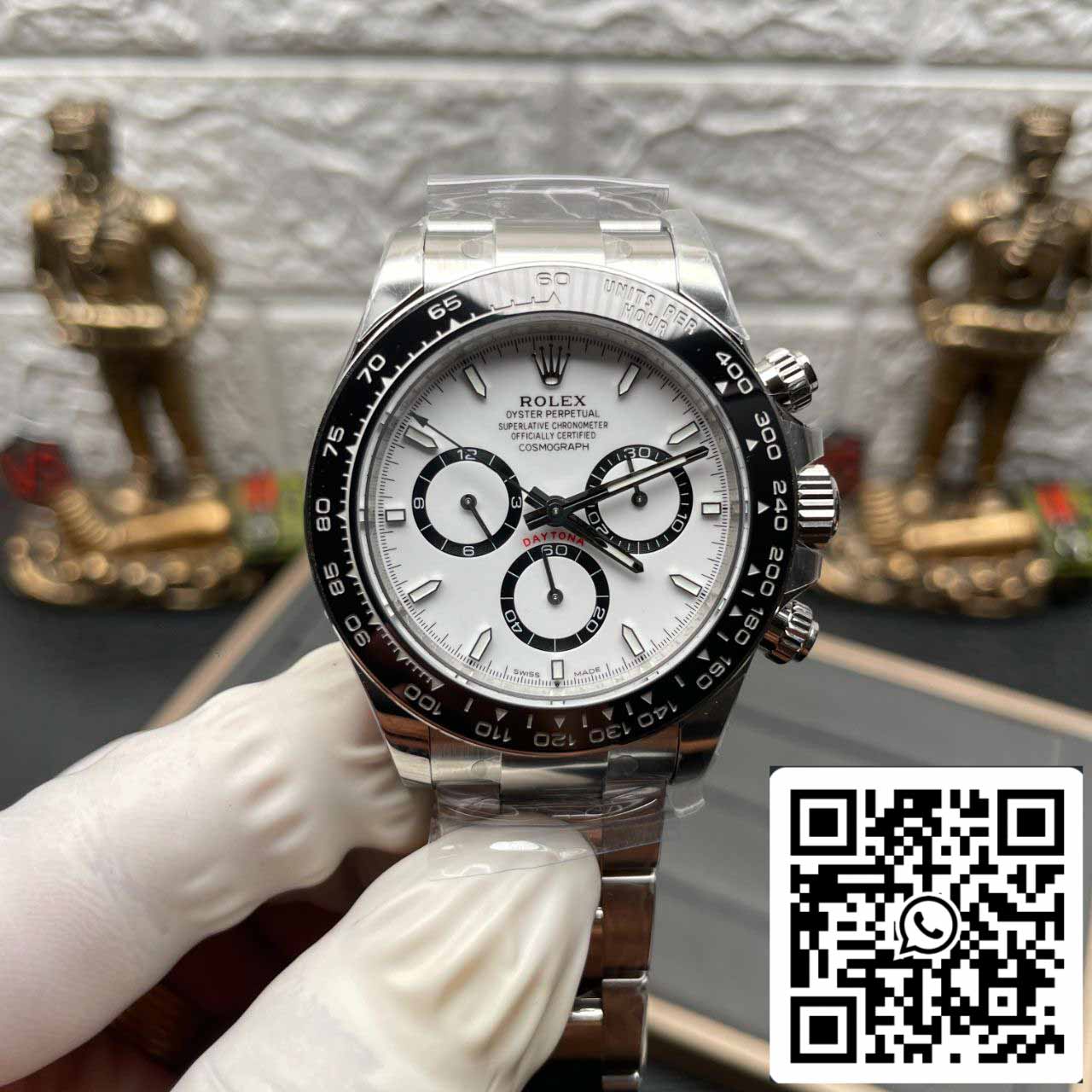 Rolex Cosmograph Daytona m126500ln-0001 1:1 Beste Edition EWE Factory 4131 Uhrwerk
