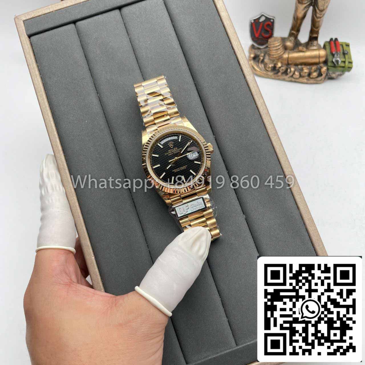 Rolex Day Date 40 Gold 228238-0007 1:1 Best Edition QF Fabrik Gegengewichtsversion