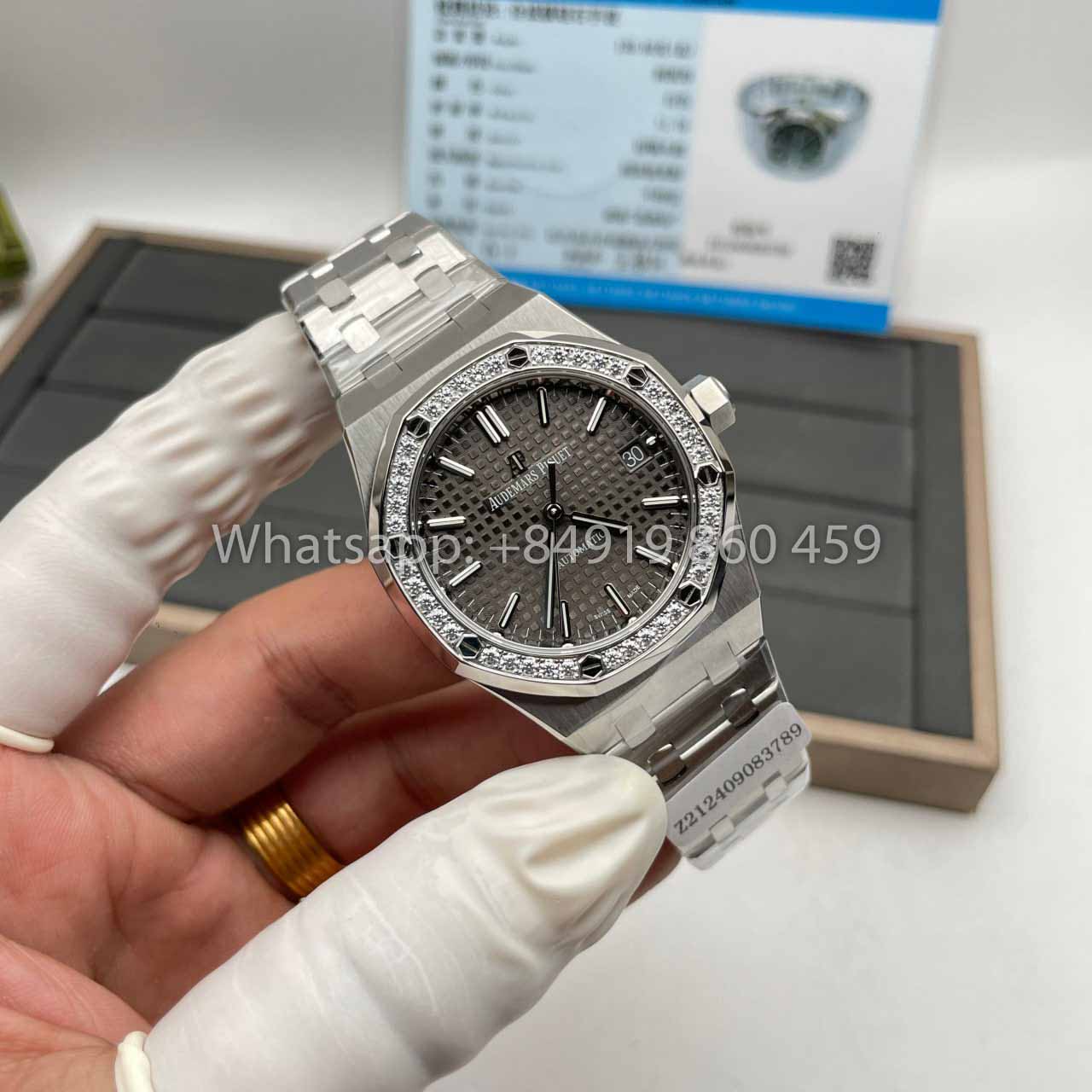 Audemars Piguet 15451ST.ZZ.1256ST.02 APS Factory Custom Moissanite Stone 1:1 Bester Klon