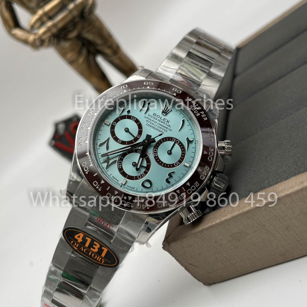 Rolex Cosmograph Daytona m126506 Arabic Numeral Ice Blue Dial 1:1 Best Clone QF Factory