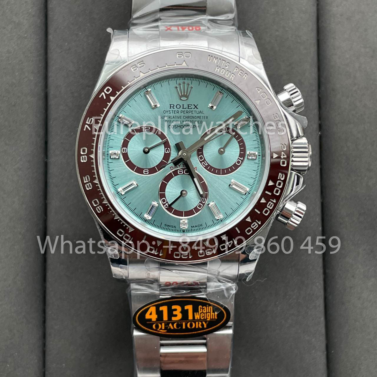 Rolex Cosmograph Daytona m126506-0002 Ice Blue 1:1 Meilleure édition Mouvement QF Factory 4131
