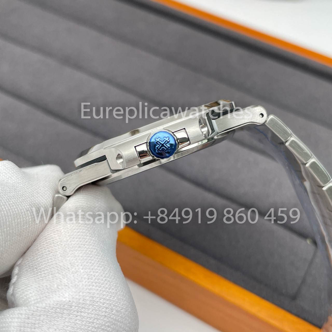 Patek Philippe Nautilus 5711/1A-014 Grünes Zifferblatt 1:1 Bester Klon 3K Fabrik Neueste Version SS