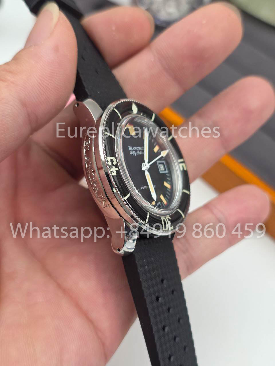 Blancpain Fifty Fathoms Barakuda 5008B 1130 B52A 1:1 Best Edition ZF Factory Black Dial