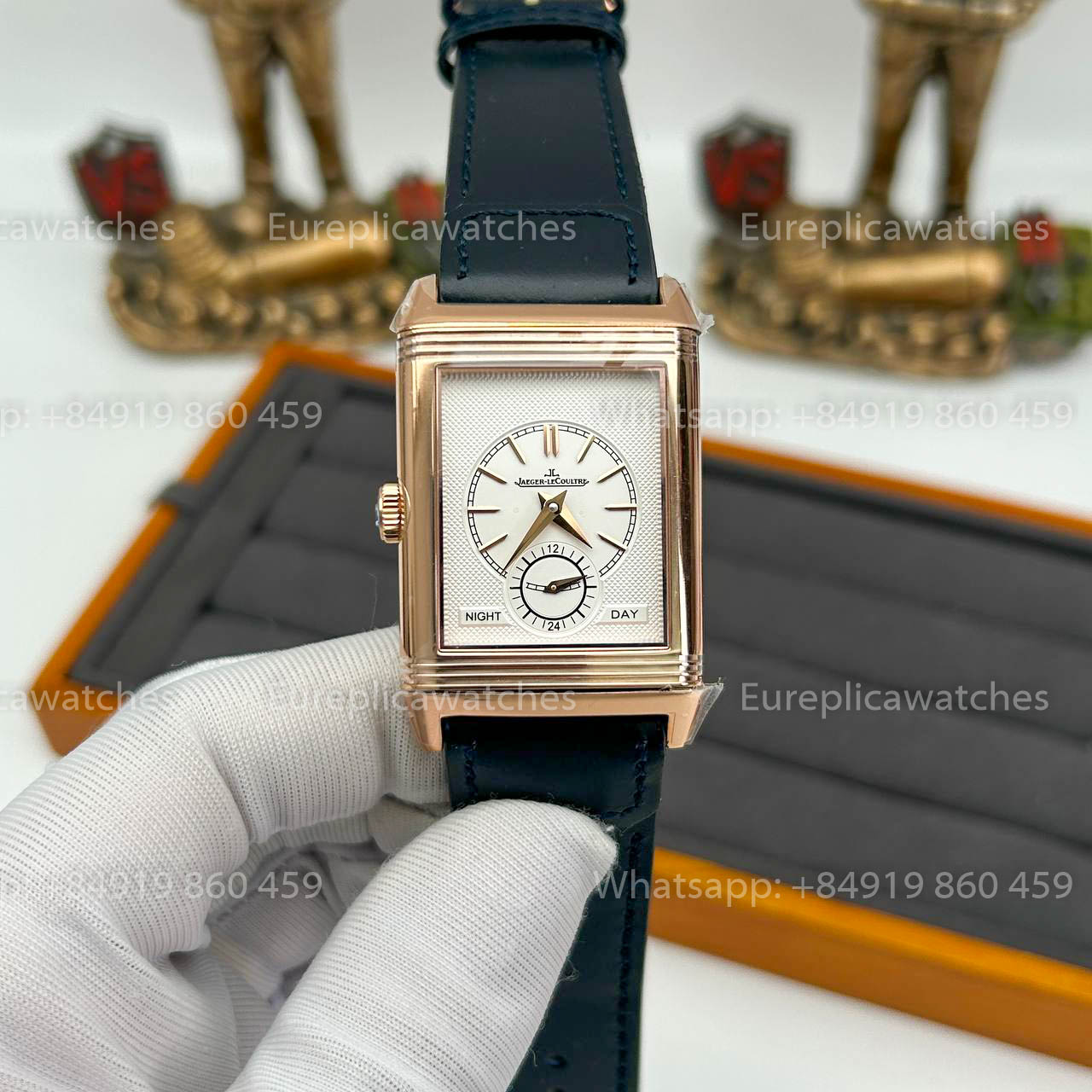 Jaeger-LeCoultre Reverso  Classic Large Duoface  Small Seconds 398258J MG Factory 1:1 Best Clone Rose Gold