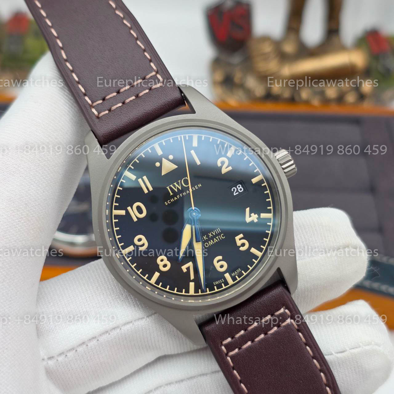 IWC Pilot Mark XVIII Heritage IW327006 MKS Factory 1:1 Best Version Swiss ETA9015