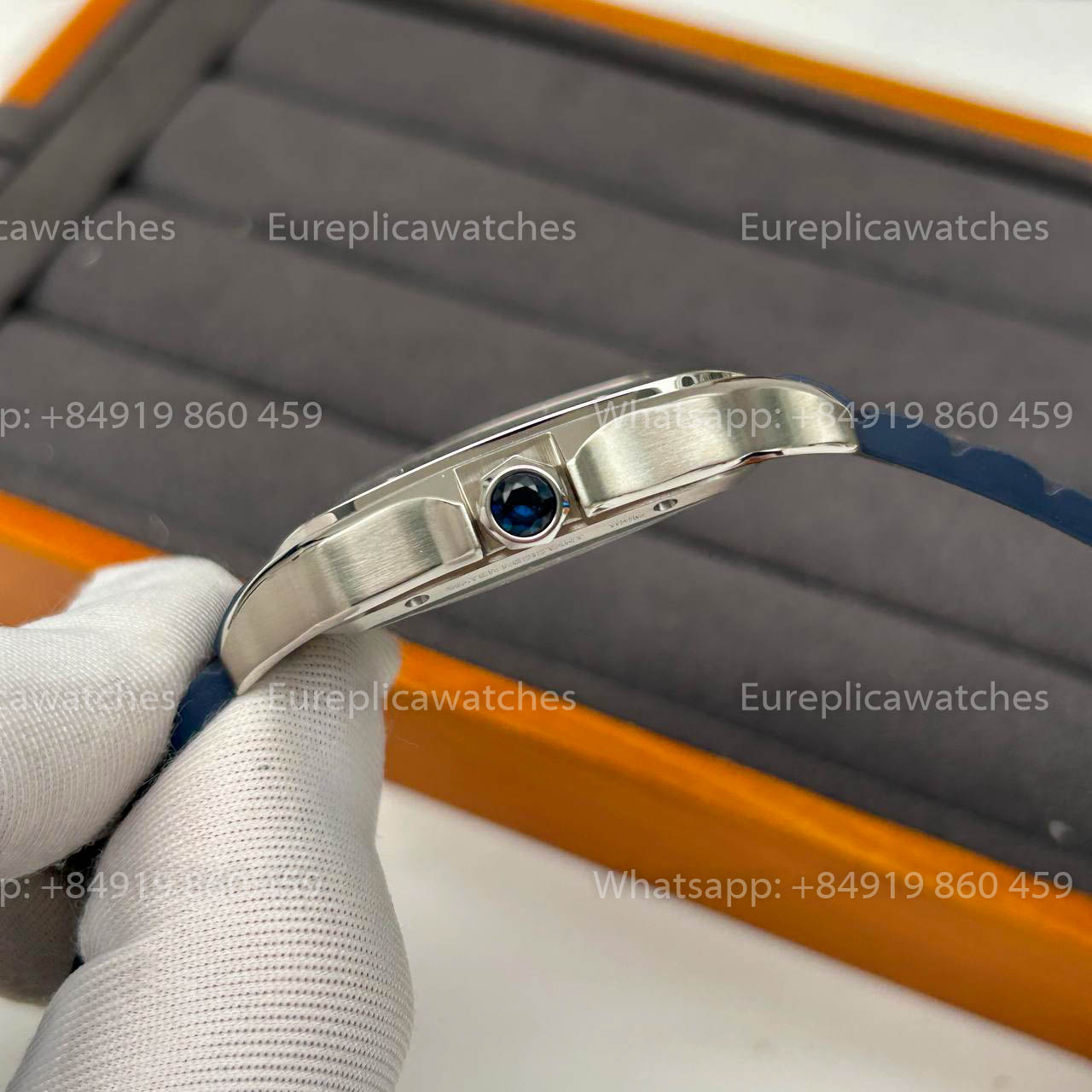 Cartier santos Skeleton 40mm  W2020018  THB Factory 1:1 Best Edition White bezel