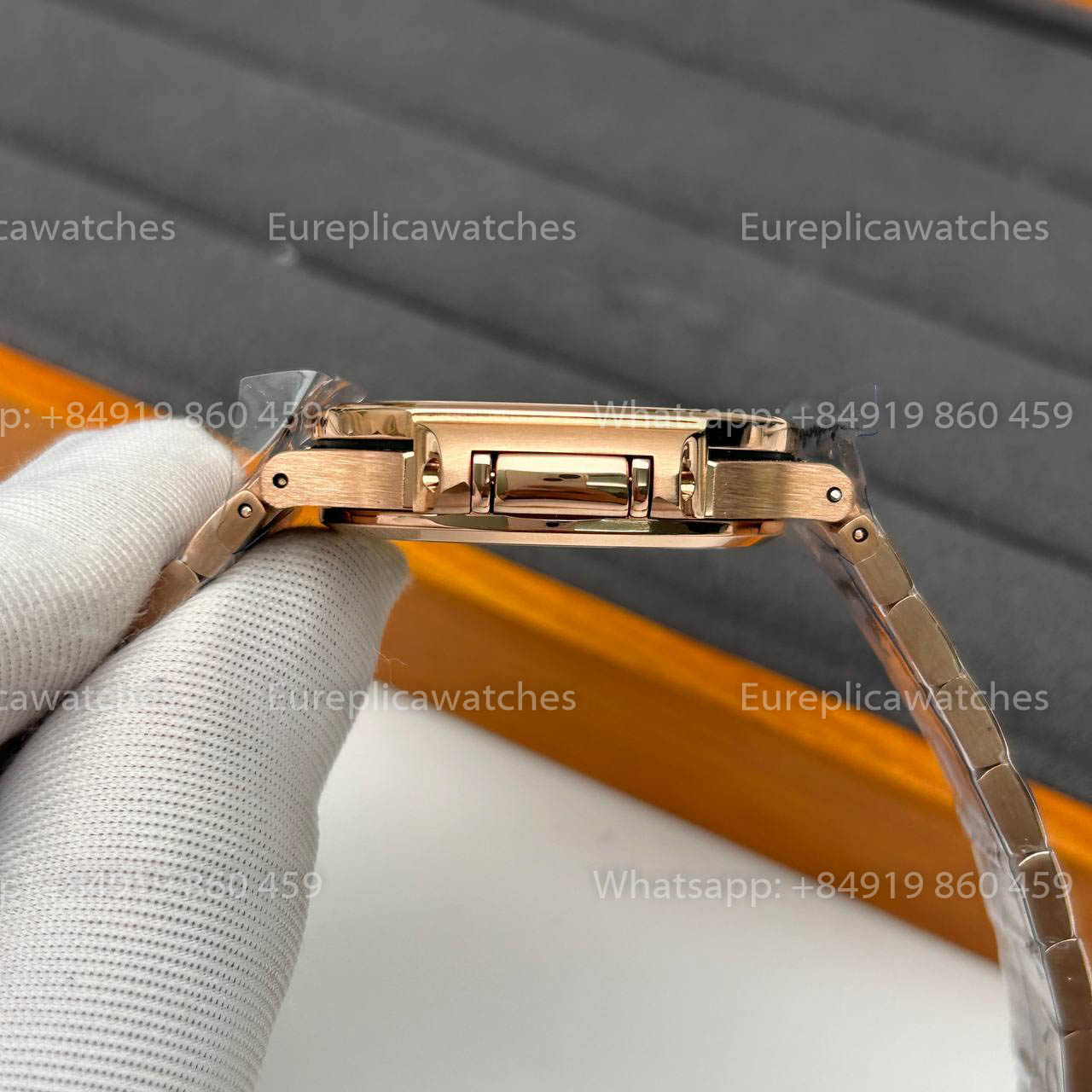 Patek Philippe Ladies Nautilus 7118/1200R PF Factory 1:1 Best Version Rose Gold Color