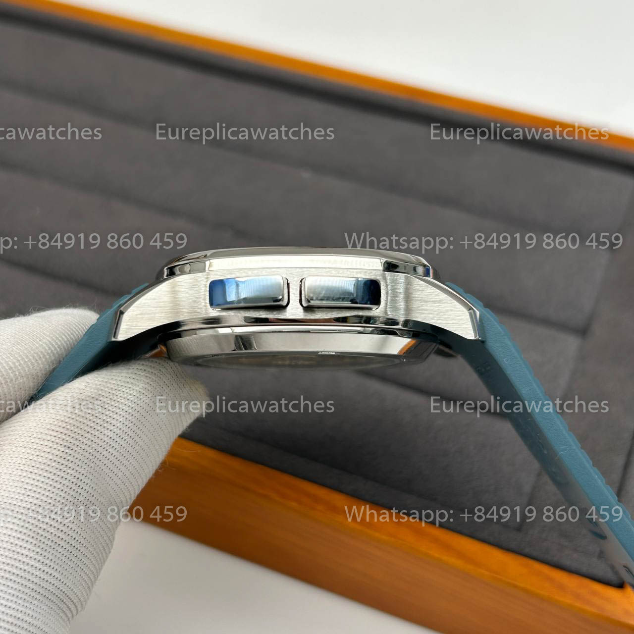 Patek Philippe Aquanaut 5164G-001 Dual Time Version 1:1 Beste Version PPF Factory