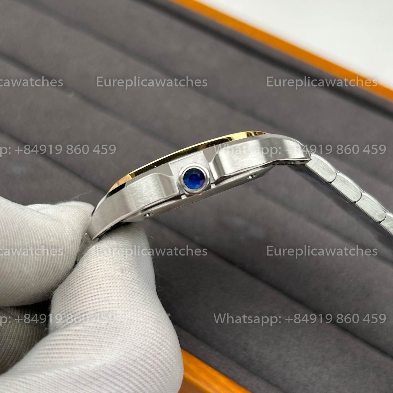 Cartier De Santos W2SA0016 35MM 1:1 Meilleure édition BV Factory Cadran blanc