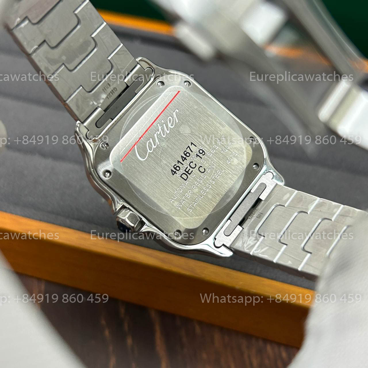 Cartier De Santos W2SA0016 35MM 1:1 Meilleure édition BV Factory Cadran blanc