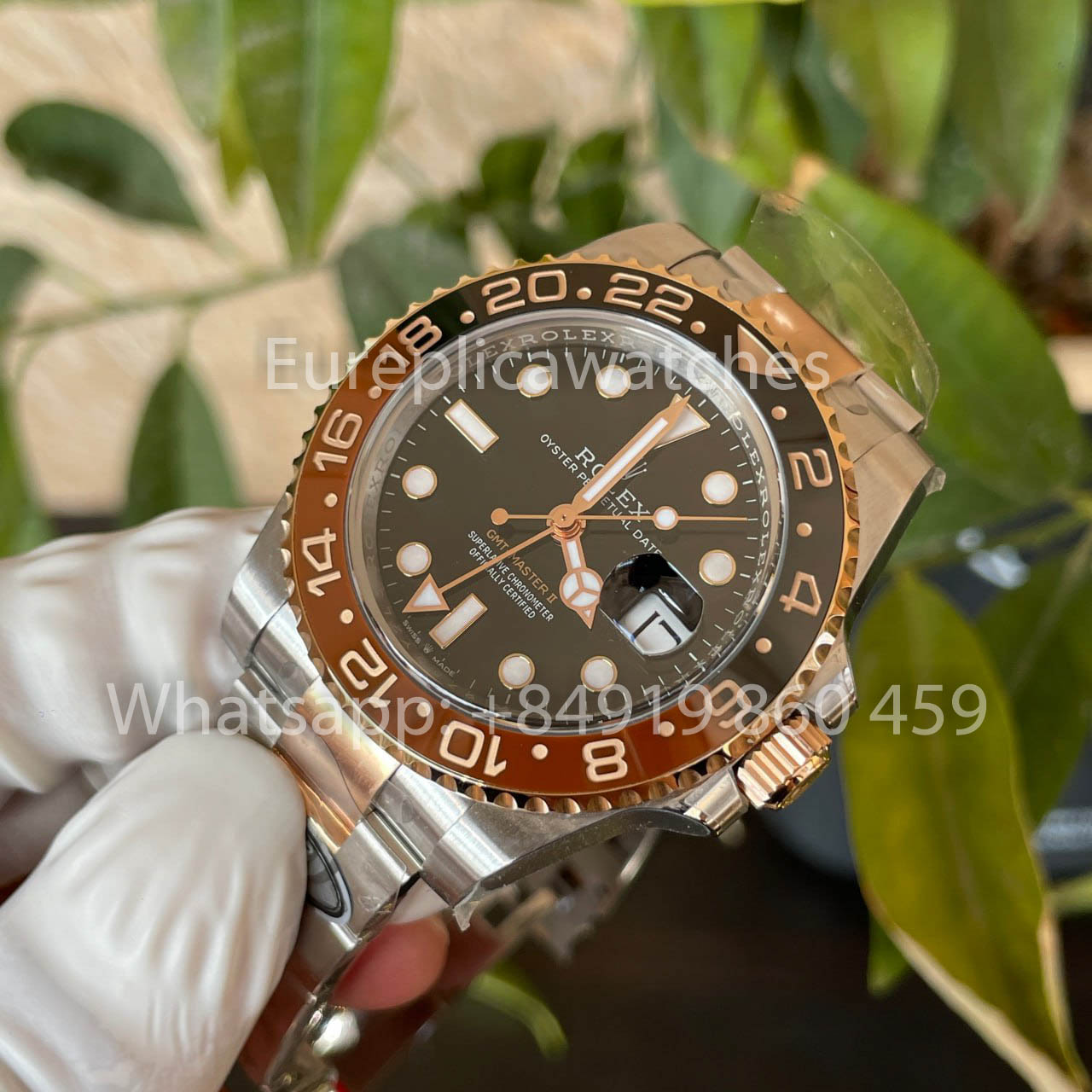 Rolex GMT Master II M126711chnr-0002 1:1 Bester Klon, saubere Fabrik, neueste Version 2025