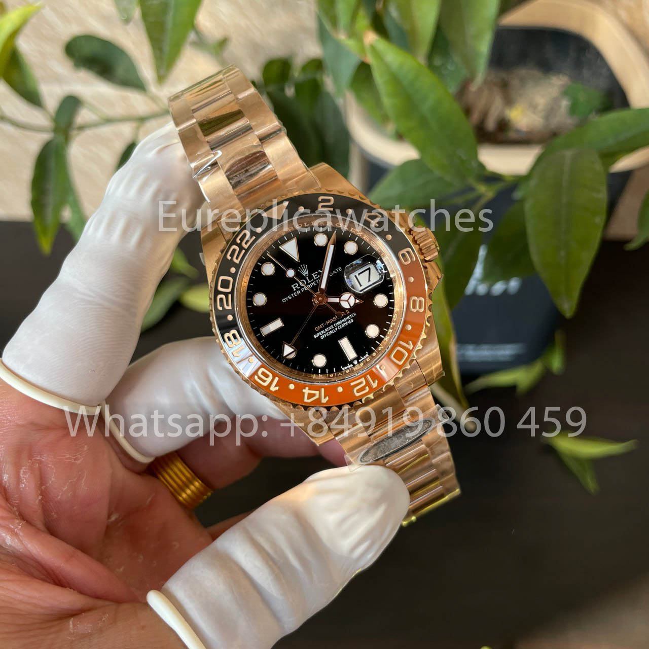 Rolex GMT Master II M126715CHNR-0001 1:1 Bester Klon, saubere Fabrik, neueste Version 2025