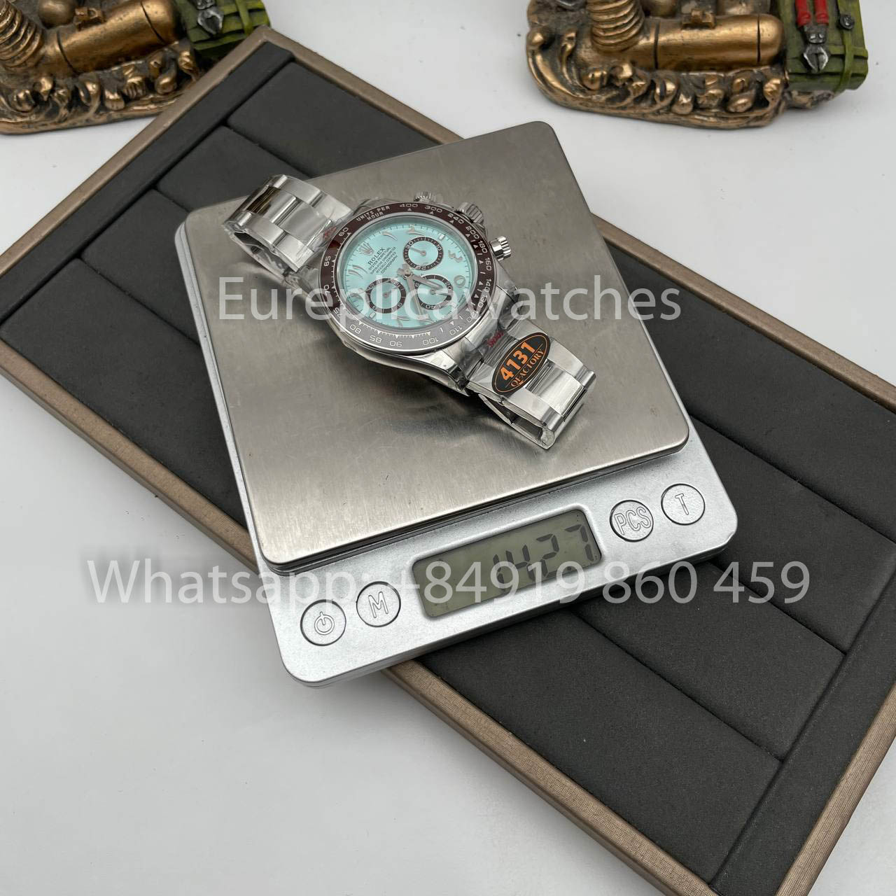 Rolex Cosmograph Daytona m126506 Arabic Numeral Ice Blue Dial 1:1 Best Clone QF Factory