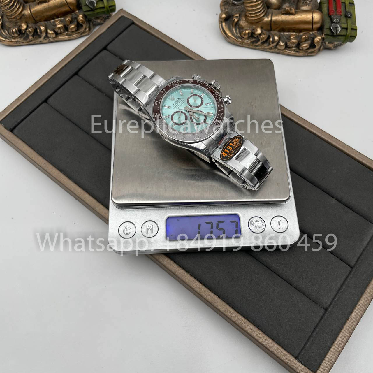 Rolex Cosmograph Daytona m126506-0002 Ice Blue 1:1 Meilleure édition Mouvement QF Factory 4131