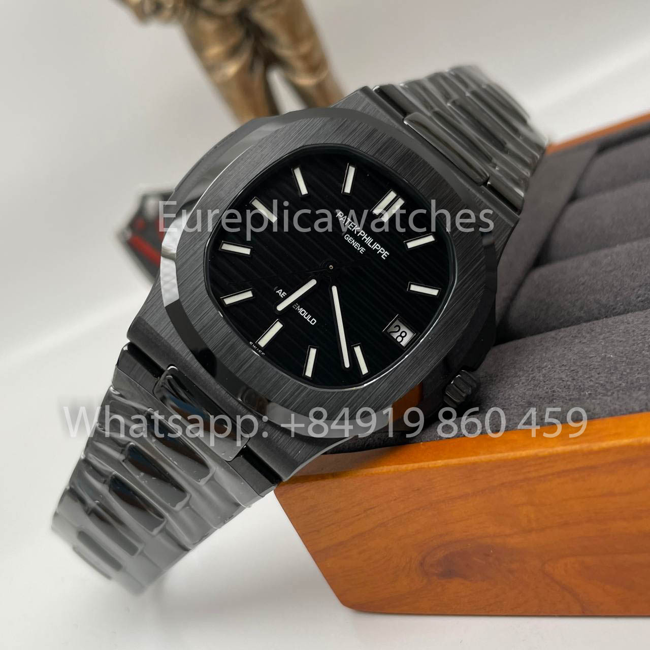 [AET modifiziert] Patek Philippe Nautilus 5711 Keramik schwarzes Zifferblatt 1:1 Beste Edition