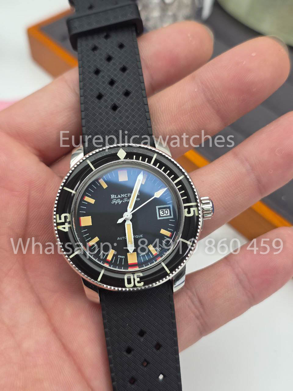 Blancpain Fifty Fathoms Barakuda 5008B 1130 B52A 1:1 Best Edition ZF Factory Black Dial