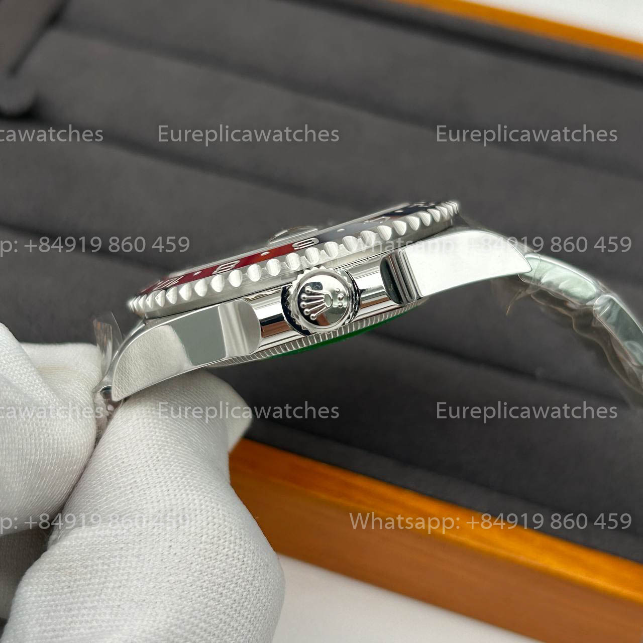 Rolex GMT Master II M126719blro-0003 1:1 Bester Klon Gold Factory Schwarzes Zifferblatt V3 Ultimate