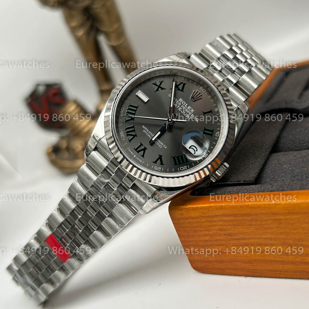 Rolex Datejust M126234-0045 36MM 1:1 Best Edition VS Factory Gray Dial