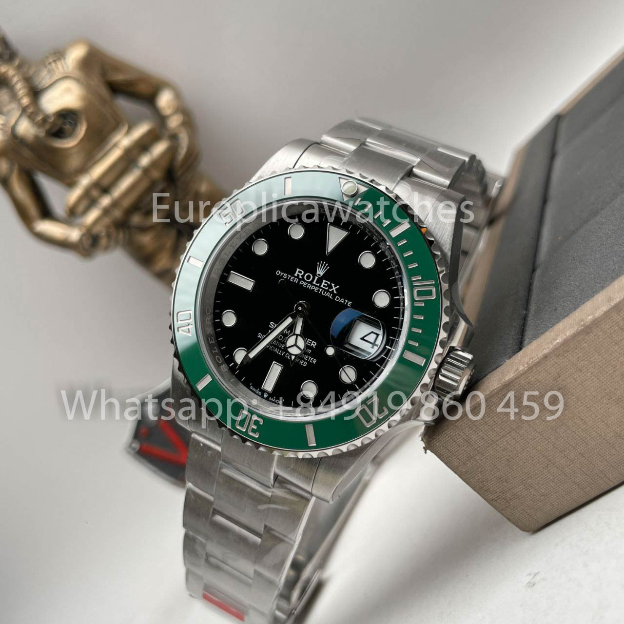 Rolex Submariner M126610LV-0002 Kermit 1:1 Meilleur clone VS Factory Black Dial le plus récent 2025