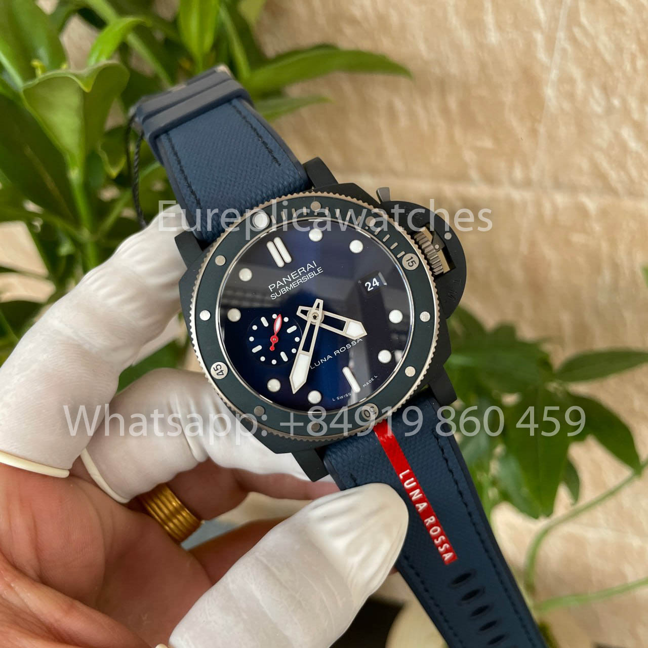 Panerai Submersible QuarantaQuattro Luna Rossa  PAM01466  1:1 Best Clone VS Factory