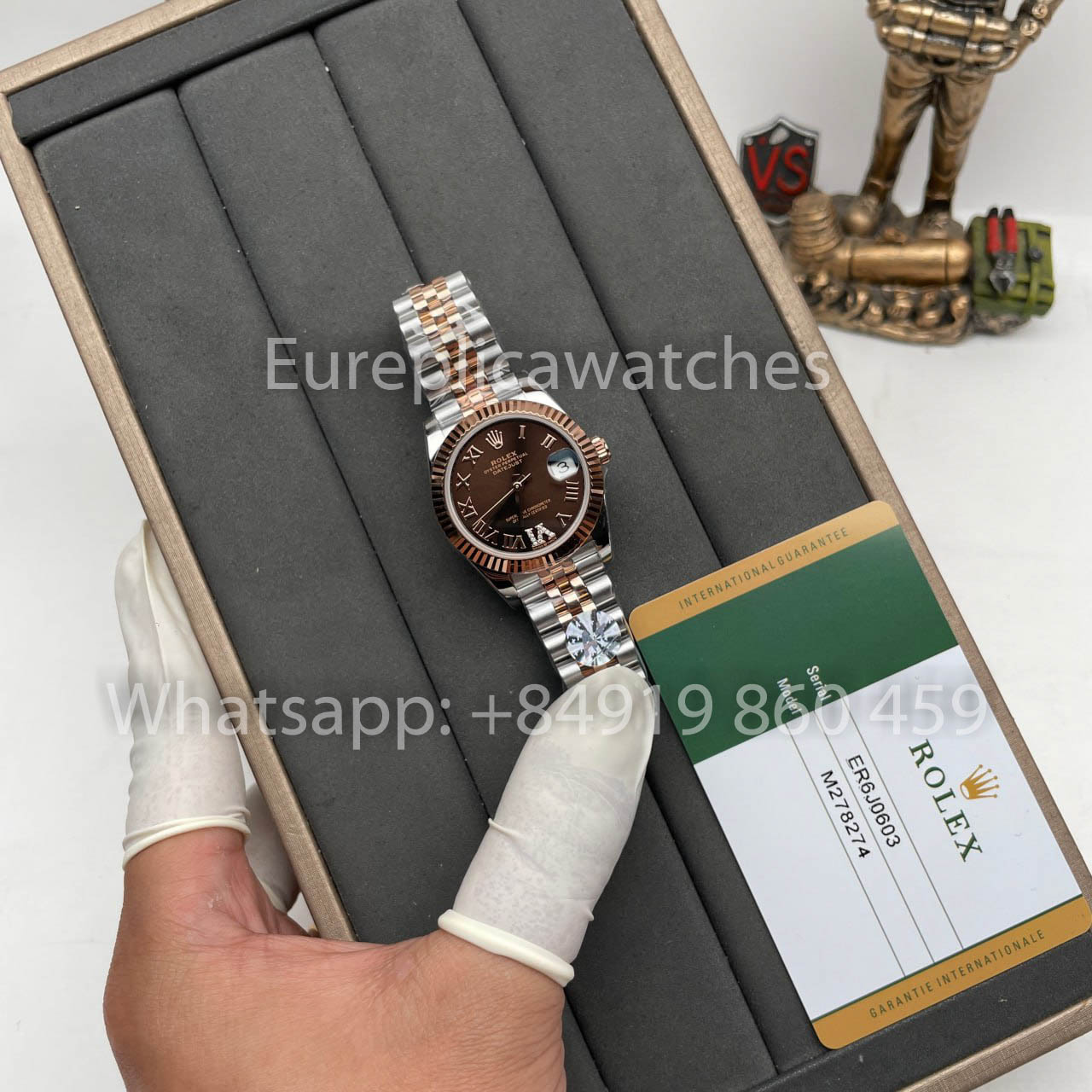 Rolex Datejust M278271-0004 31MM 1:1 Best Edition A+ Factory Brown Dial