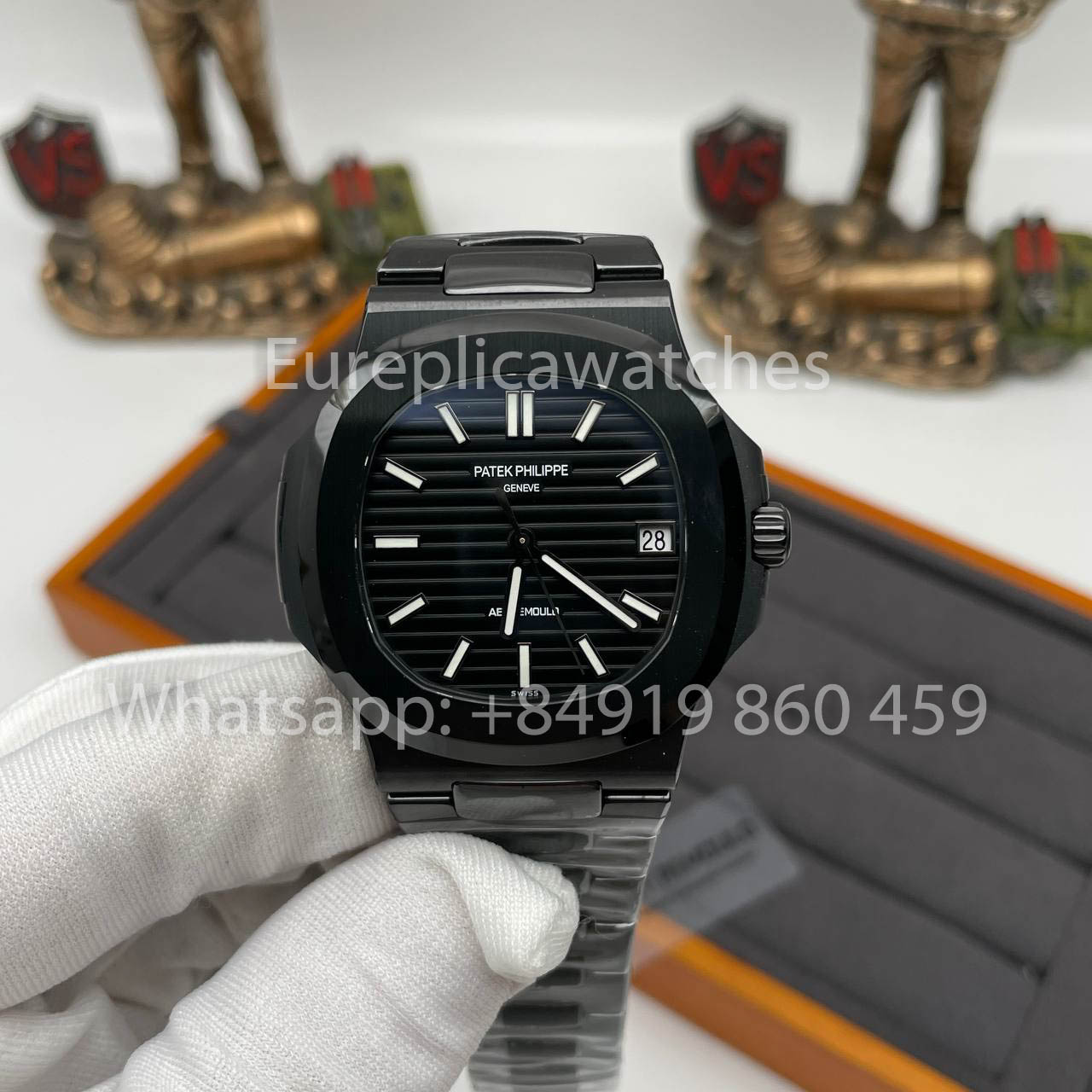 [AET modifiziert] Patek Philippe Nautilus 5711 Keramik schwarzes Zifferblatt 1:1 Beste Edition