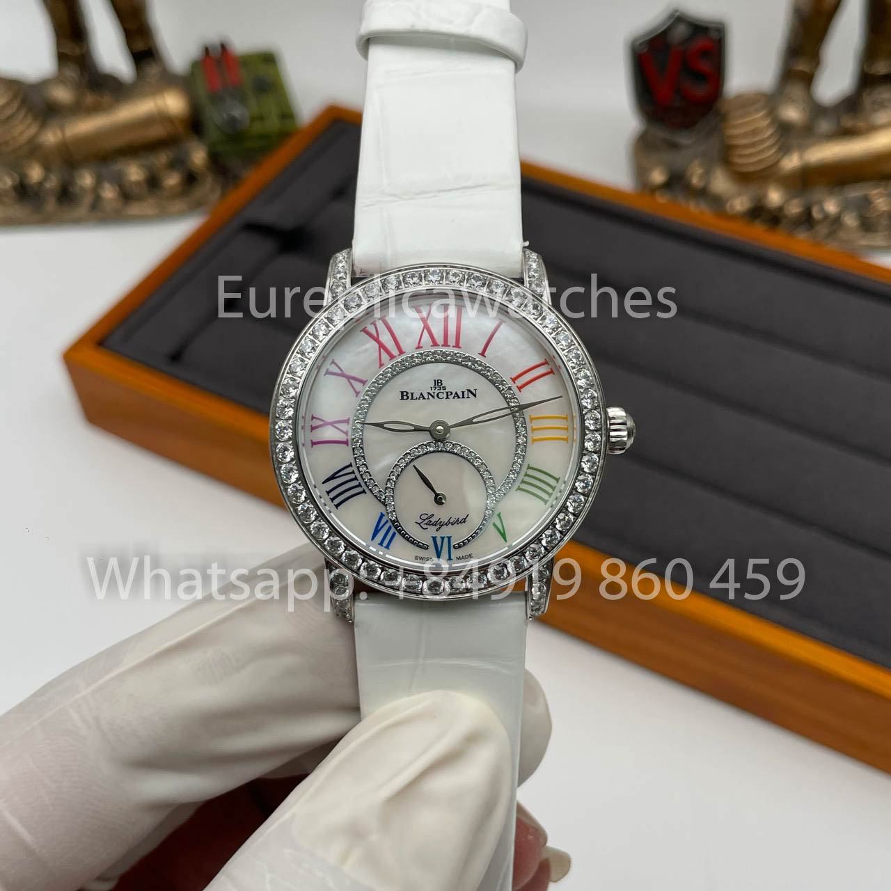 BLANCPAIN LADYBIRD COLORS PHASES DE LUNA BLS Factory 1:1 Bester Klon