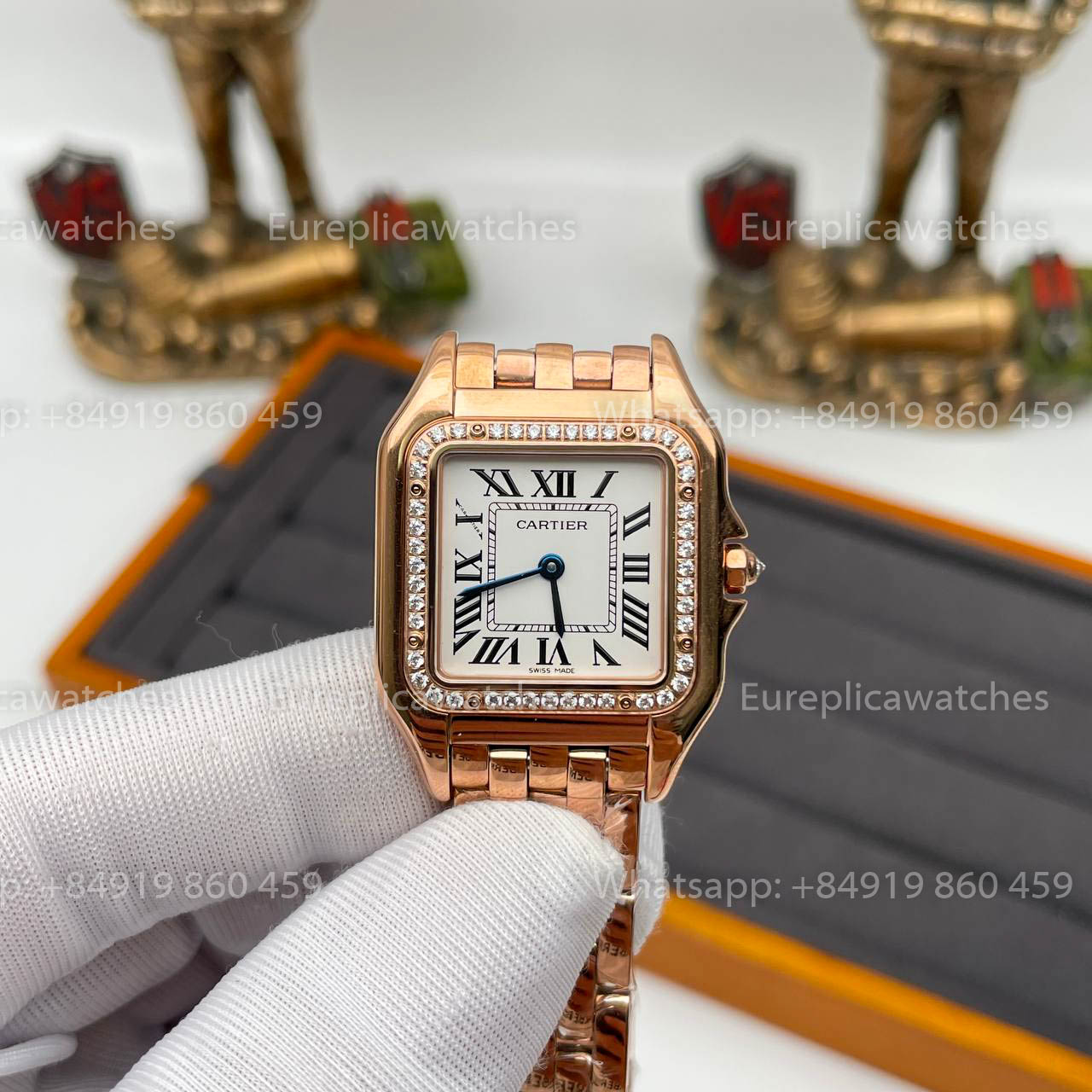 Panthere De Cartier WJPN0009 27MM 1:1 Best Edition BV Factory Rose Gold