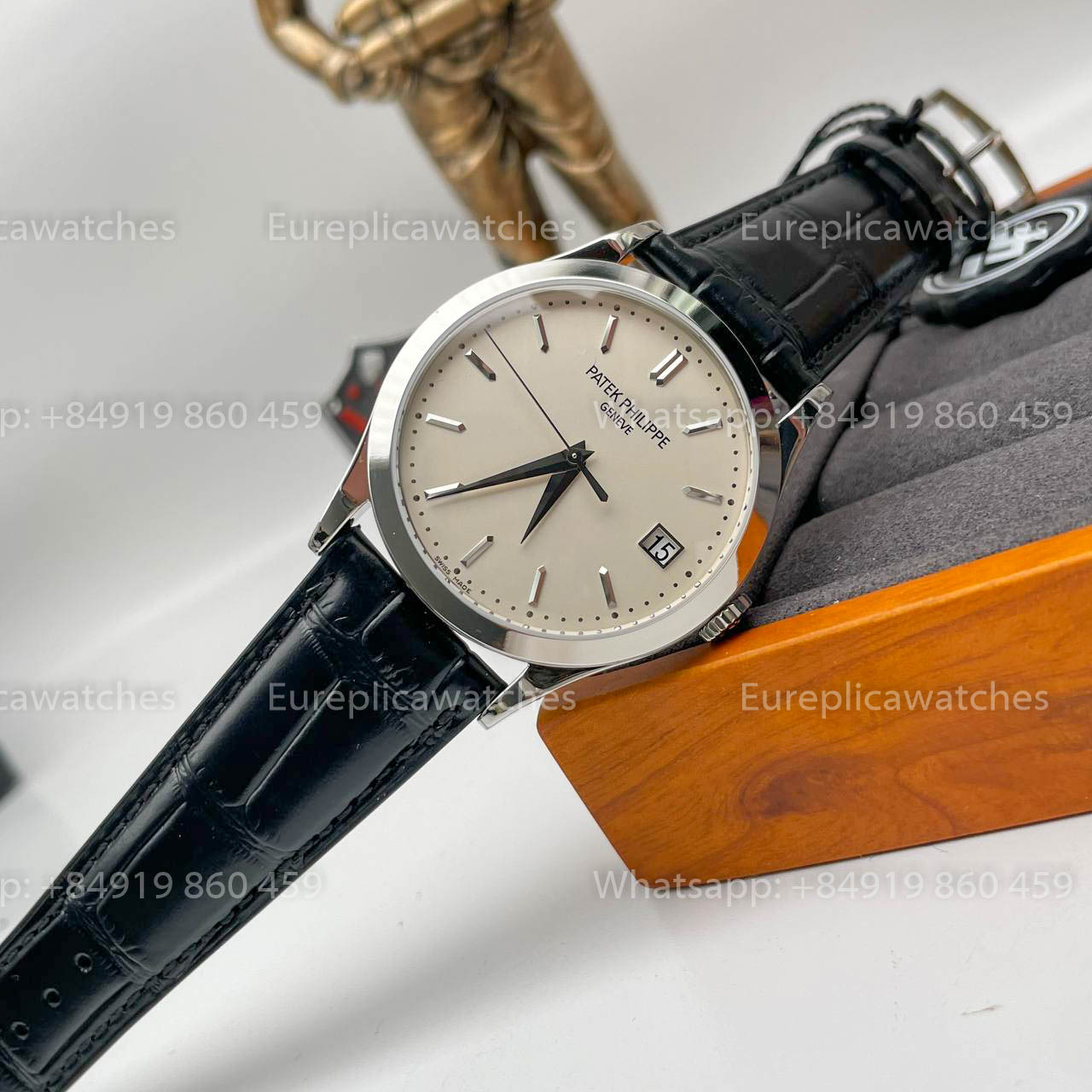 Patek Philippe Calatrava 5296G-010 ZF Factory 1:1 Meilleure édition suisse ETA324CS