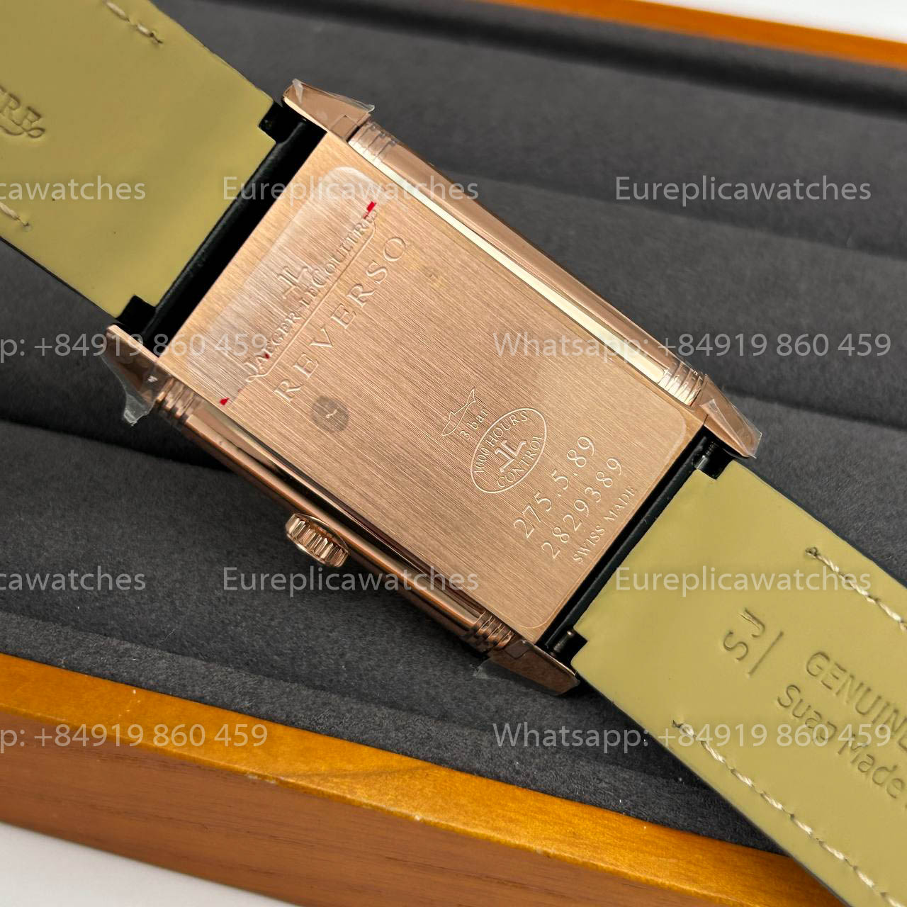 Jaeger-LeCoultre Reverso  Classic Large Duoface  Small Seconds 398258J MG Factory 1:1 Best Clone Rose Gold