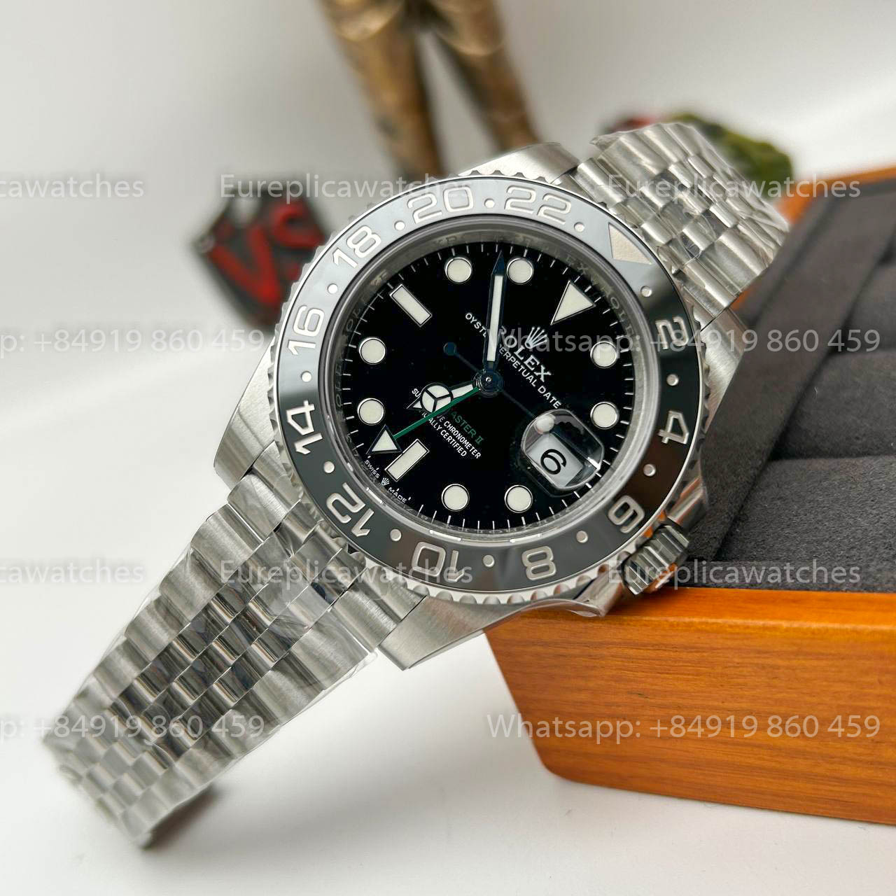 Rolex GMT Master II m126710 Bruce Wayne Batman 1:1 Beste Version VS Fabrik