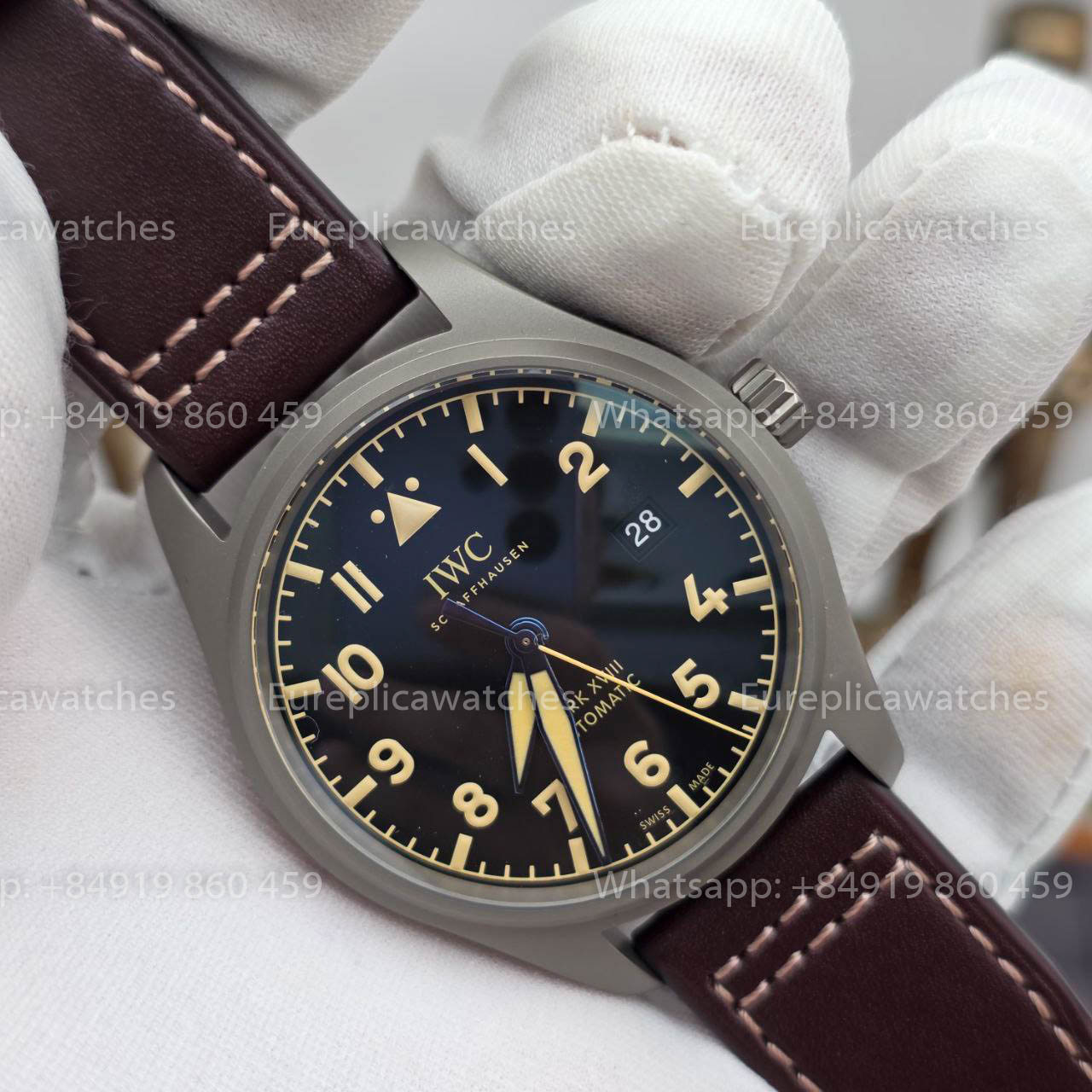 IWC Pilot Mark XVIII Heritage IW327006 MKS Factory 1:1 Best Version Swiss ETA9015