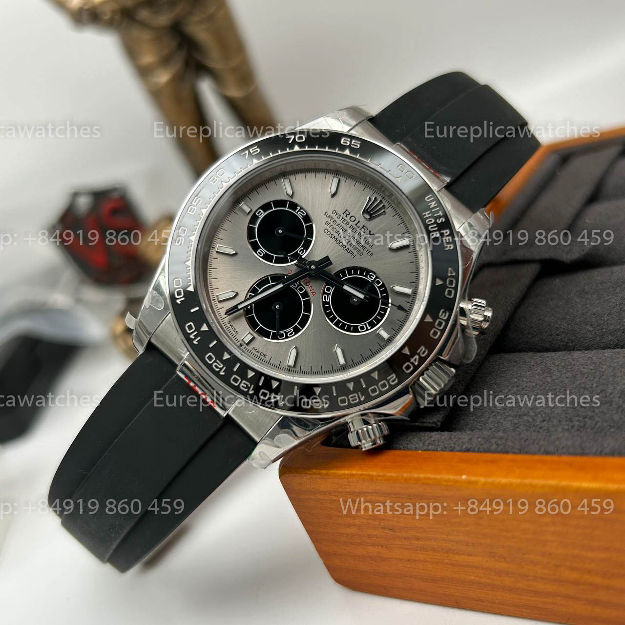 Rolex Cosmograph Daytona m126519 1:1 Meilleure édition QF Factory 4131 Mouvement Cadran Gris
