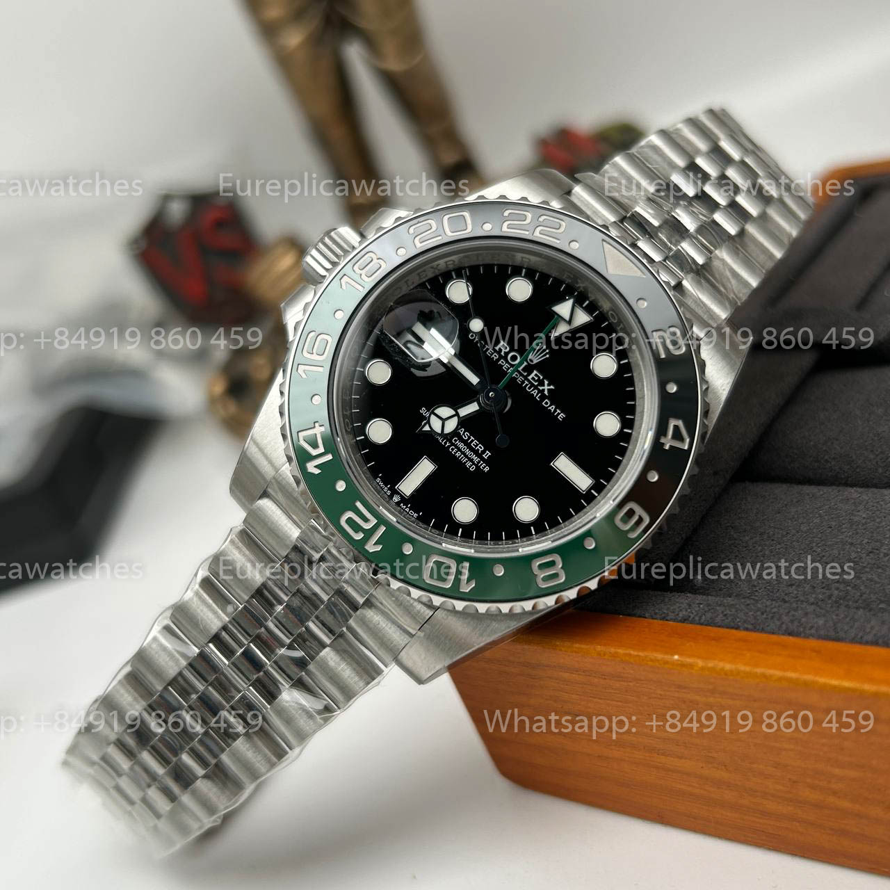 Rolex GMT Master II M126720vtnr-0002 „Sprite Bezel“ Edition 1:1 Beste Version VS Fabrik