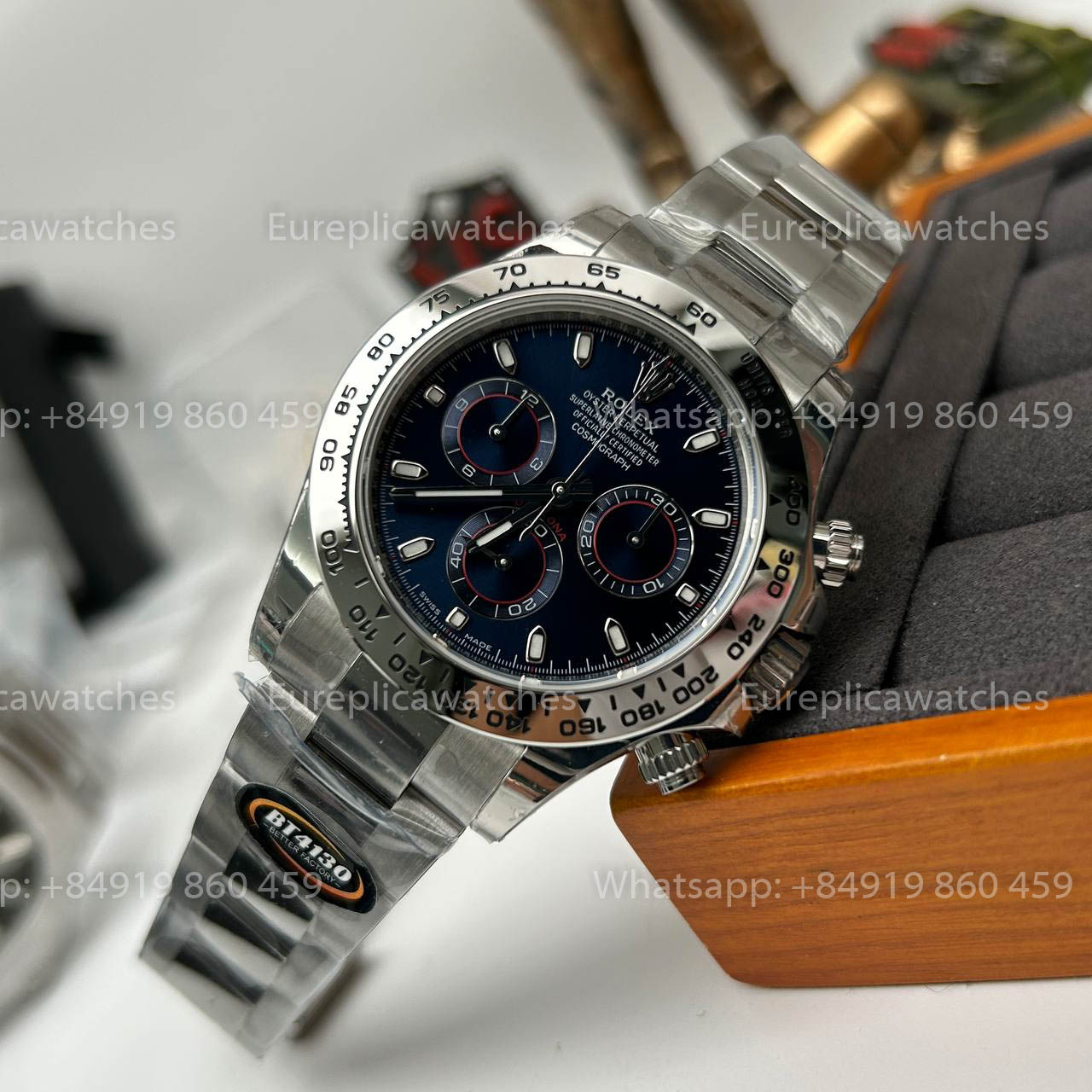 Rolex Cosmograph Daytona M116509-0071 1:1 Meilleure édition BT Factory Cadran bleu