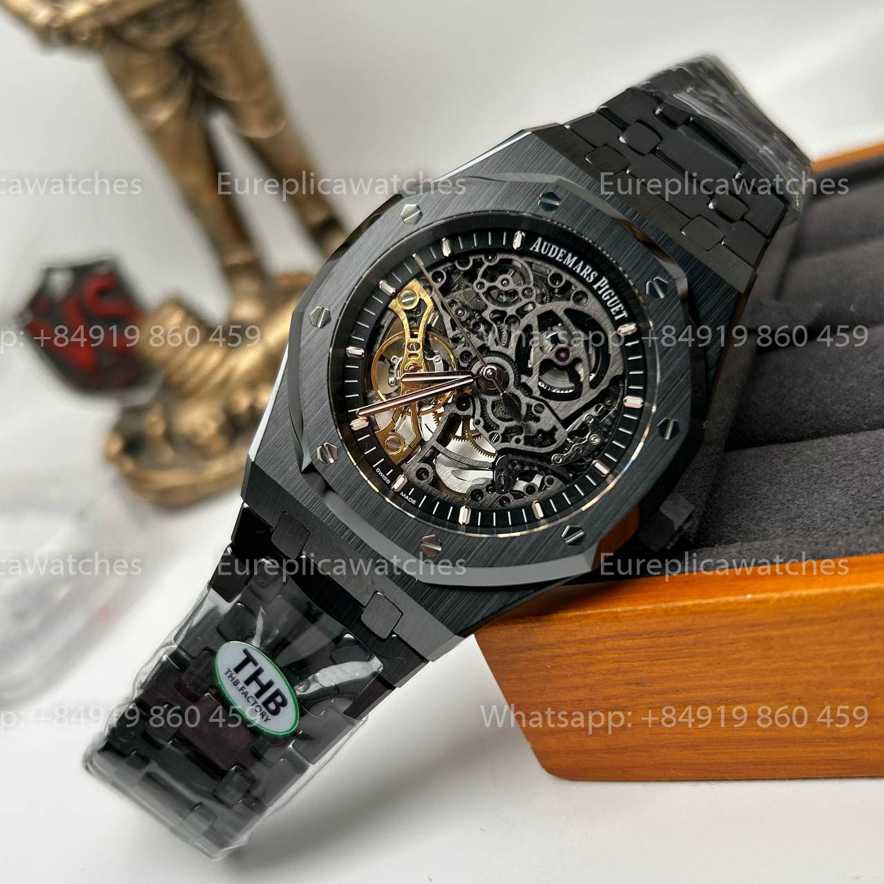 Audemars Piguet Royal Oak 15416 – Céramique noire intégrale, meilleure version 1:1, usine THB